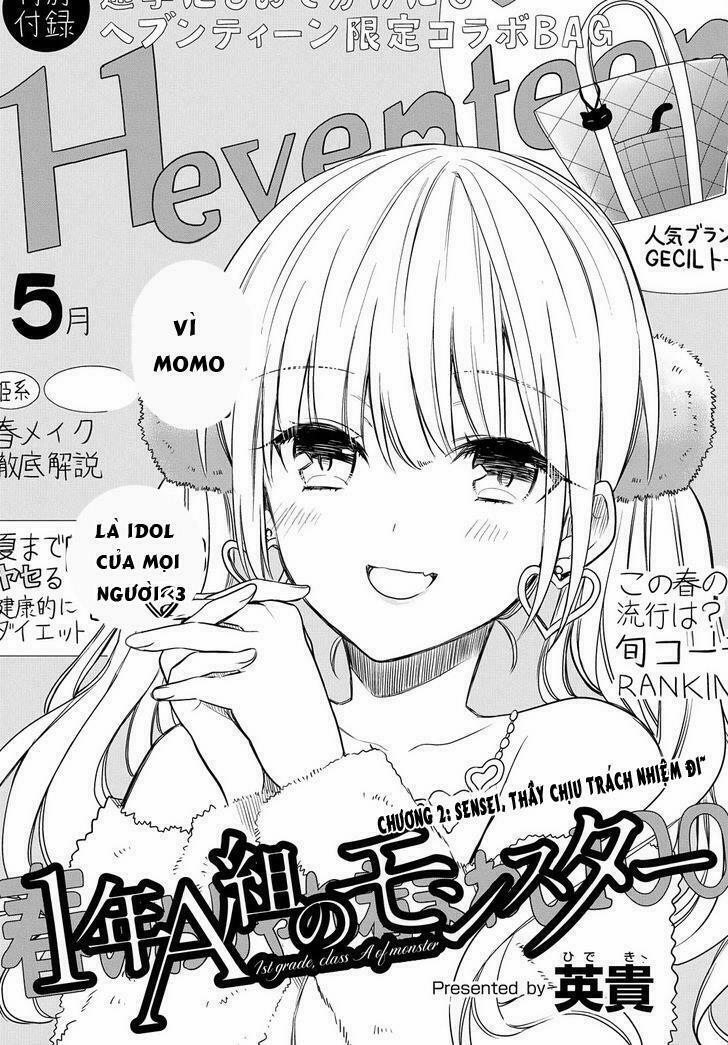 1-Nen A-Gumi No Monster 2 trang 3