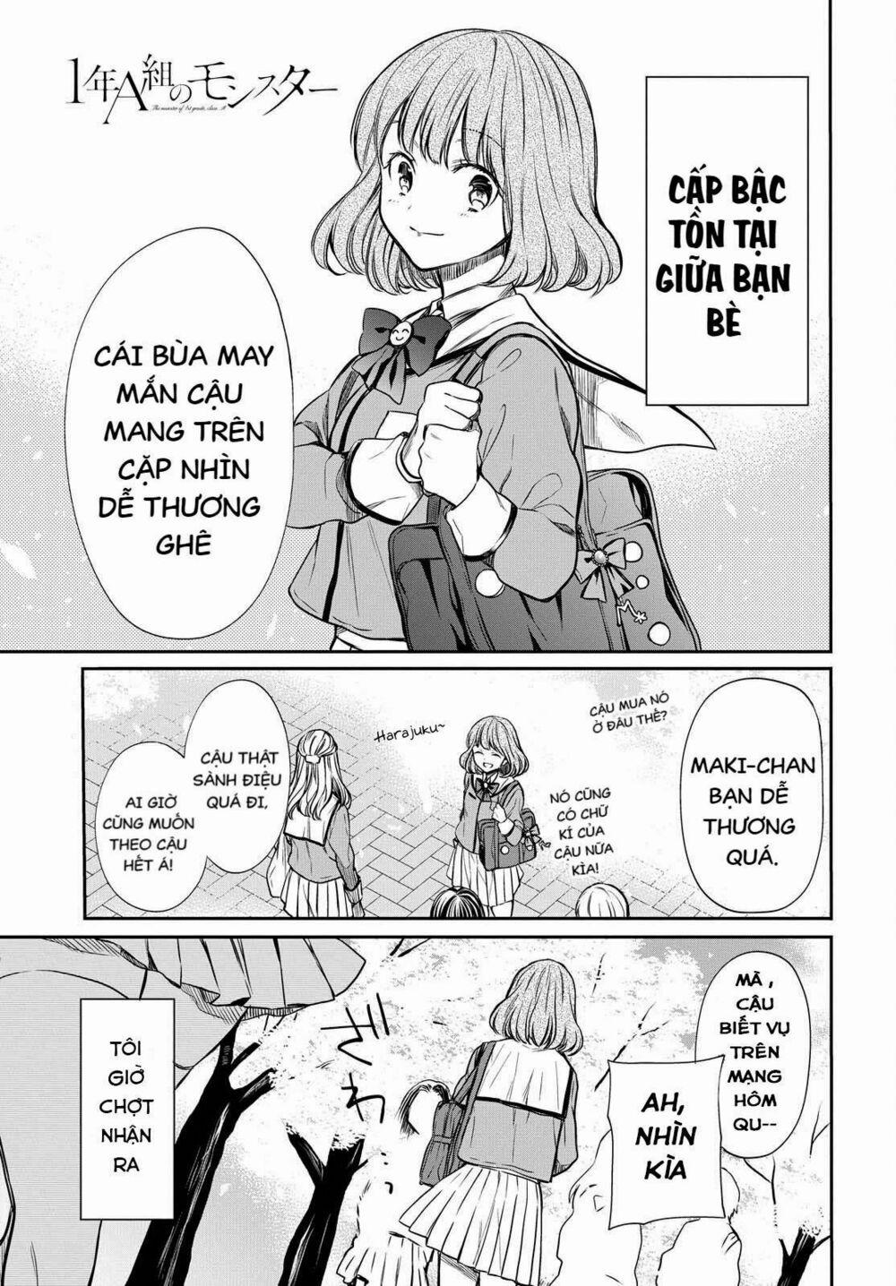 1-Nen A-Gumi No Monster 7 trang 3