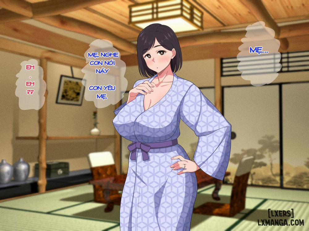 10-nen-buri Sex ga Oyako Sex de Kozukuri Sex made Shichau Okaa-san wa Suki desu ka Oneshot trang 10