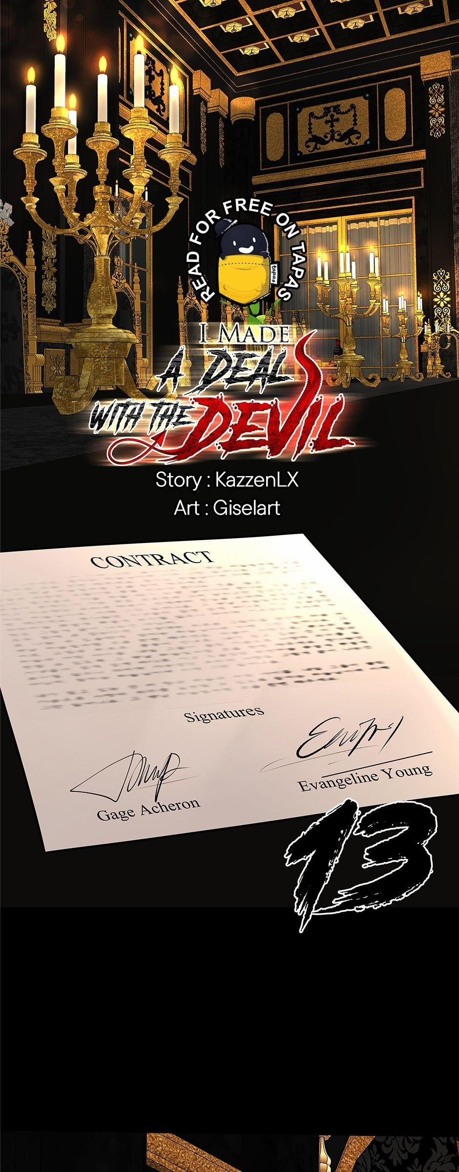 [16+] Tôi Ký Khế Ước Với Ác Quỷ 13.1 trang 0