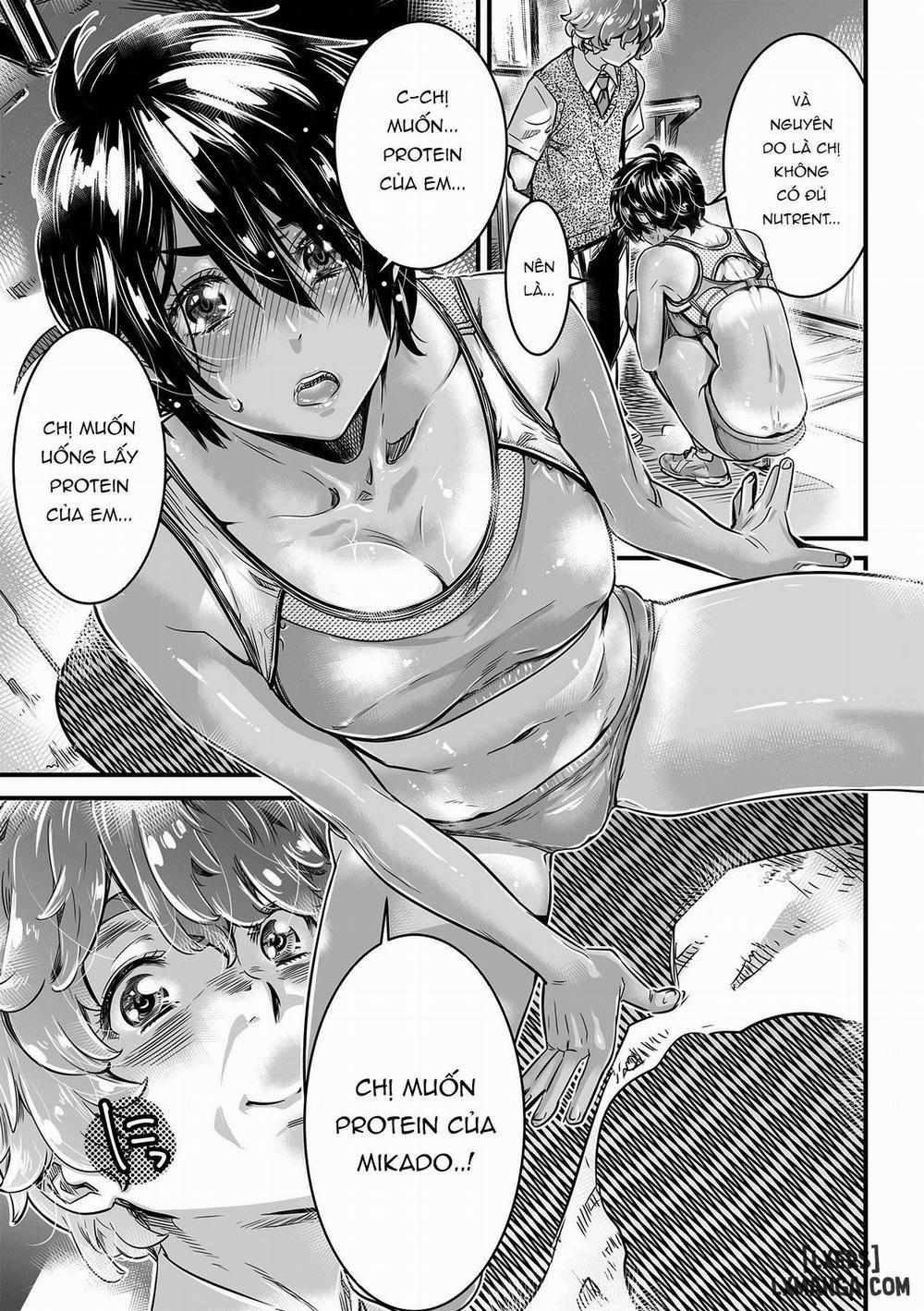 175cm Tall Track and Field Girl Really Wants to Drink Her Kouhai’s Semen Oneshot trang 12