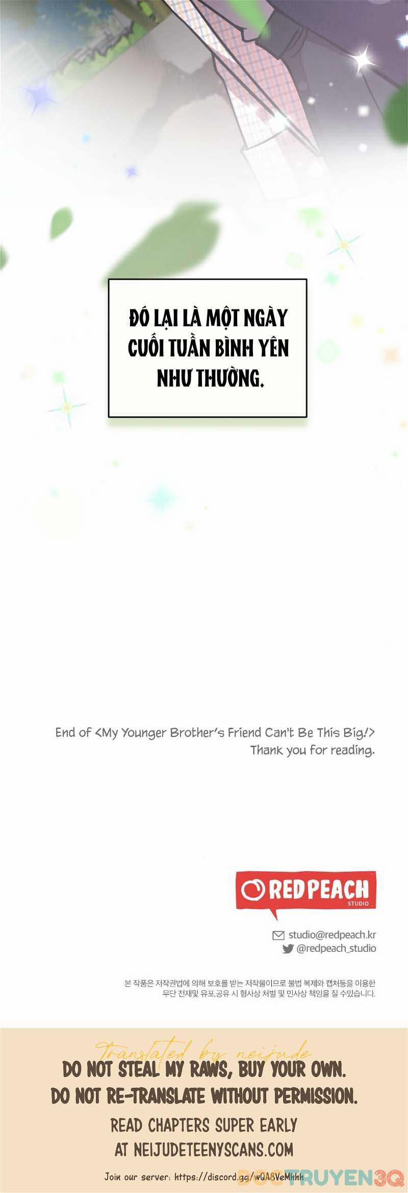 [18+] Bạn Của Anh Trai Không Thể To Như Vậy 18 trang 1