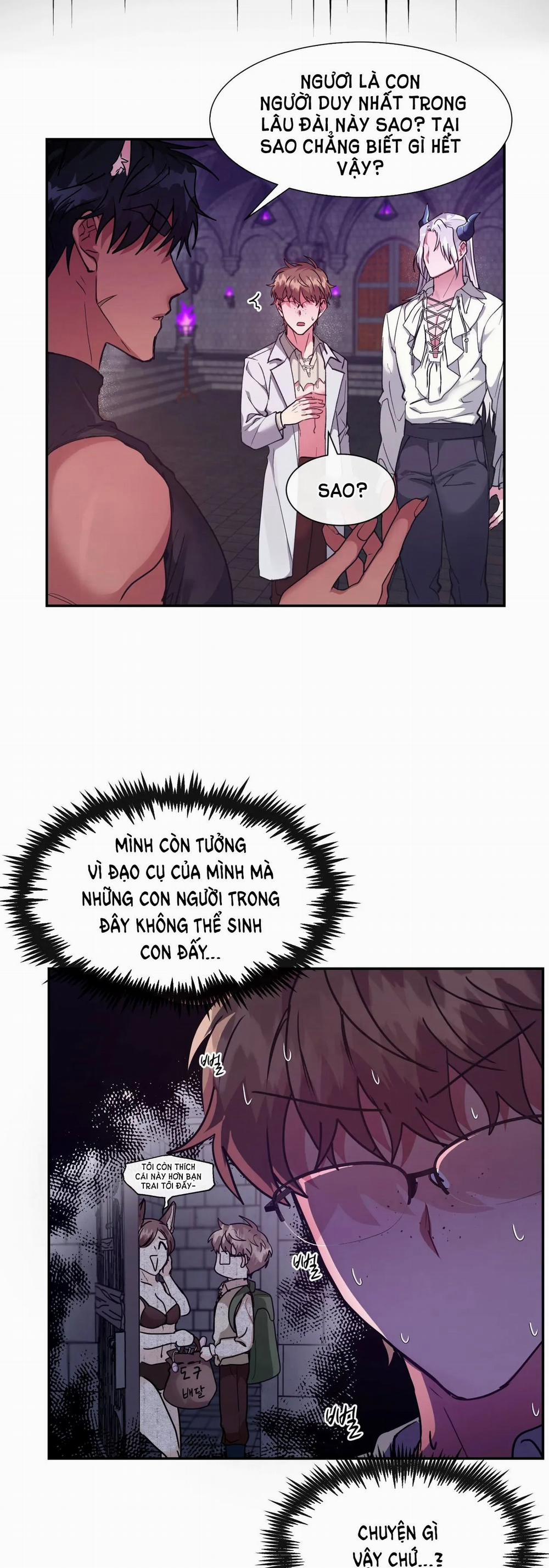 [18+] Bên Trong Lâu Đài ~ Người Lớn Đang Giáo Dục Giới Tính Với Các Chủng Tộc Khác Nhau 10.1 trang 4