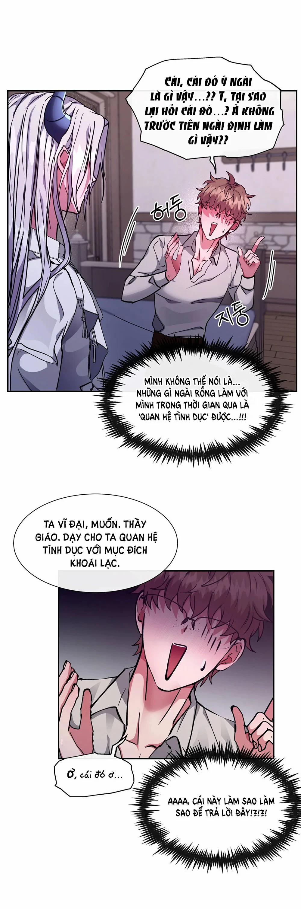 [18+] Bên Trong Lâu Đài ~ Người Lớn Đang Giáo Dục Giới Tính Với Các Chủng Tộc Khác Nhau 24.1 trang 17