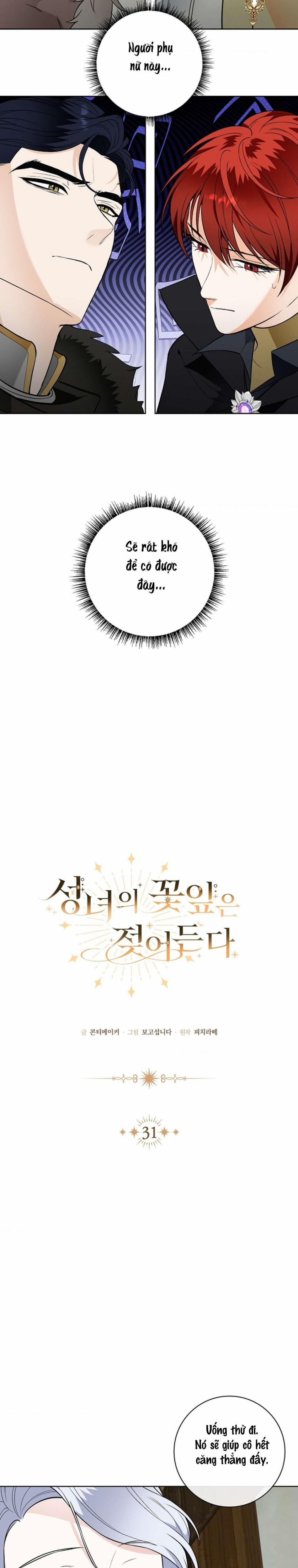 [18+] Cánh Hoa Ướt Át Của Thánh Nữ 31 trang 10