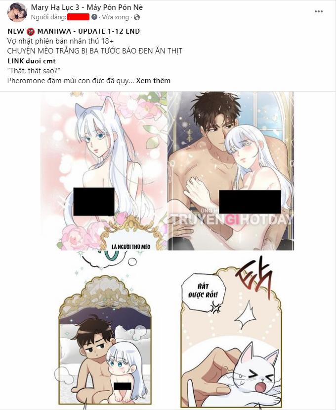 [18+] Chuyện Mèo Trắng Bị Ba Tước Báo Đen Ăn Thịt 2.1 trang 30