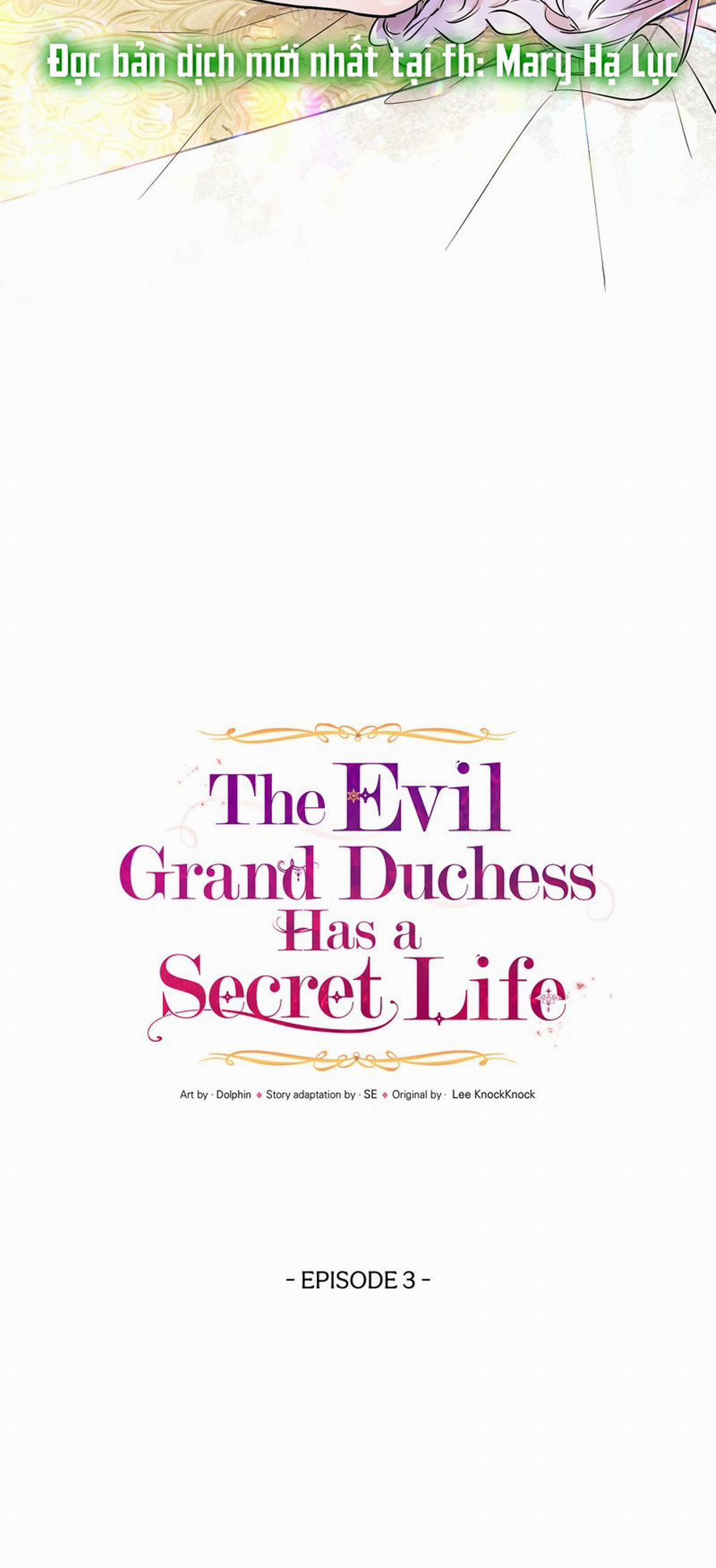 [18+] Cuộc Đời Bí Ẩn Của Đại Công Tước Phu Nhân Phản Diện 3.1 trang 7