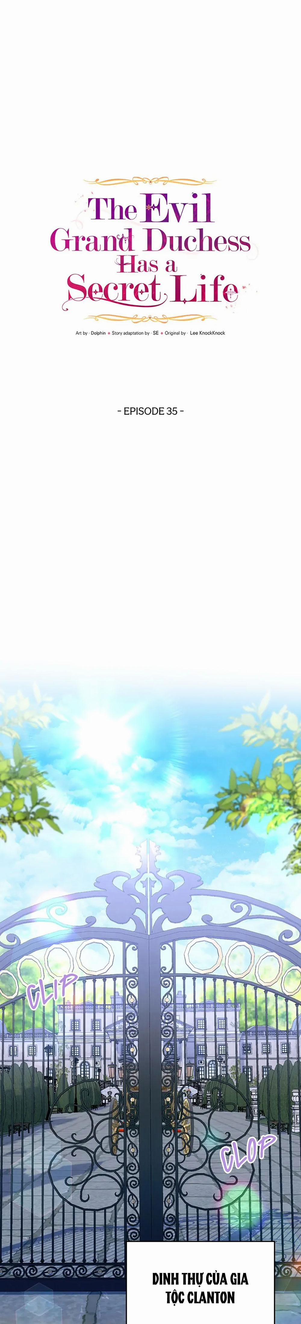 [18+] Cuộc Đời Bí Ẩn Của Đại Công Tước Phu Nhân Phản Diện 35.1 trang 9