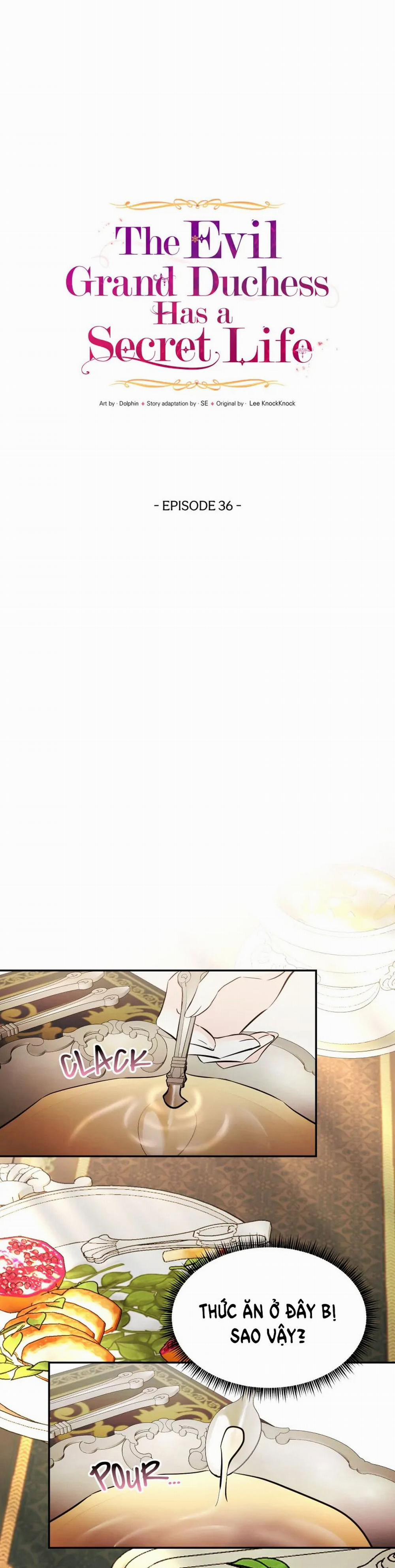 [18+] Cuộc Đời Bí Ẩn Của Đại Công Tước Phu Nhân Phản Diện 36.2 trang 10