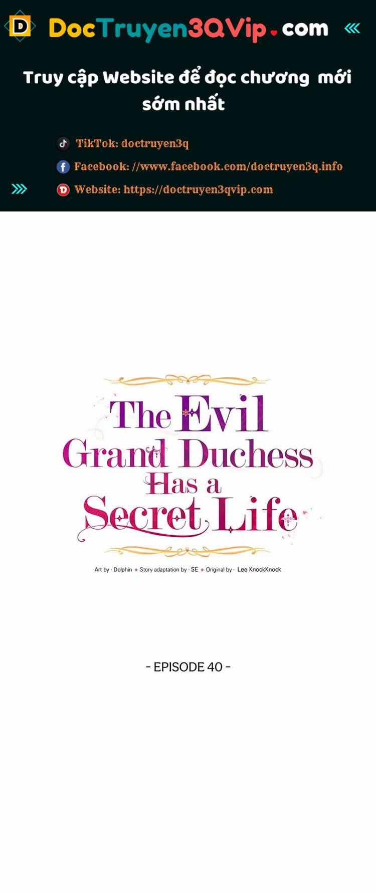 [18+] Cuộc Đời Bí Ẩn Của Đại Công Tước Phu Nhân Phản Diện 40.2 trang 0