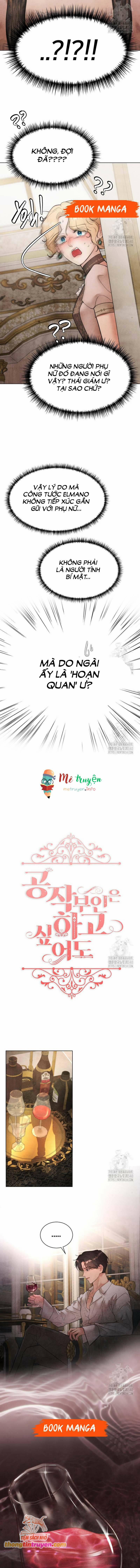 [18+] Dẫu Cho Nữ Công Tước Có Thèm Khát Đi Chăng Nữa 19 trang 6