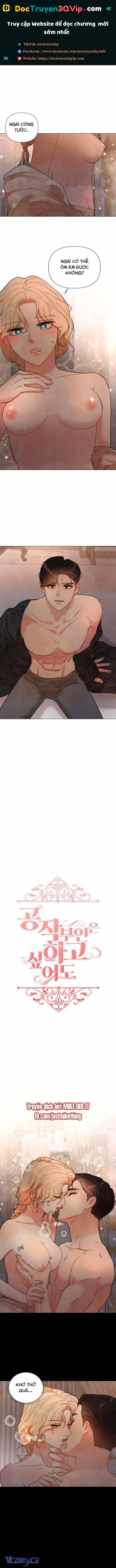 [18+] Dẫu Cho Nữ Công Tước Có Thèm Khát Đi Chăng Nữa 4 trang 0