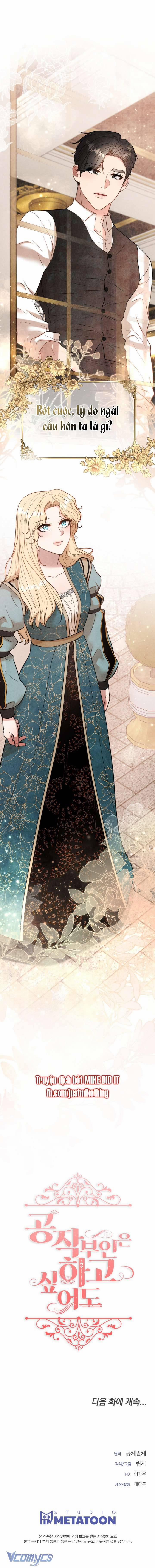 [18+] Dẫu Cho Nữ Công Tước Có Thèm Khát Đi Chăng Nữa 5 trang 11