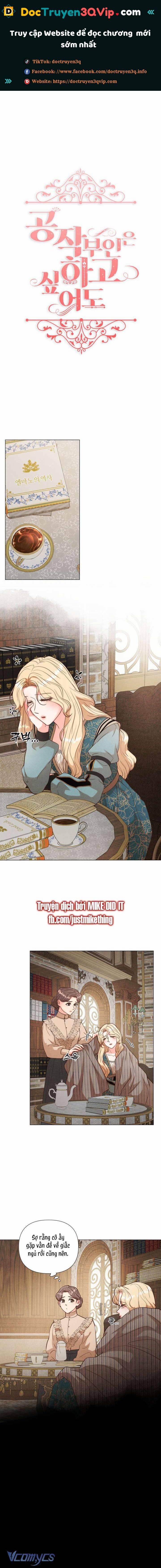 [18+] Dẫu Cho Nữ Công Tước Có Thèm Khát Đi Chăng Nữa 6 trang 0