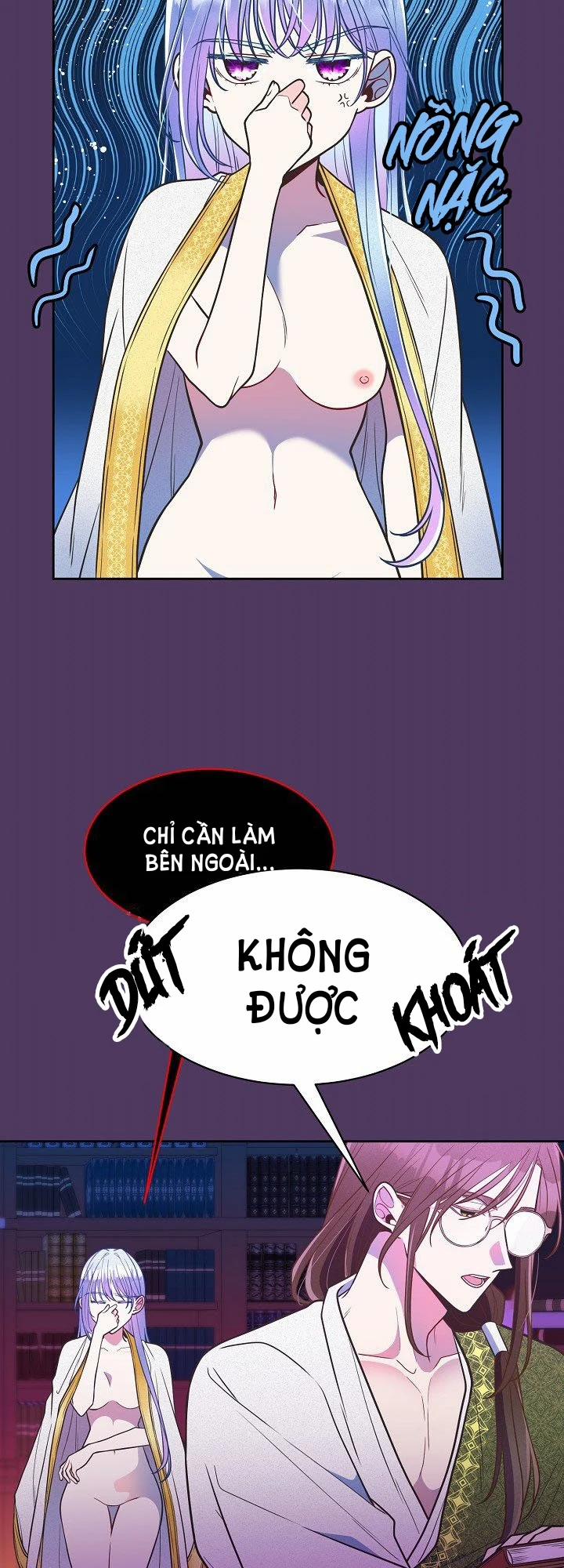 [18+] Đêm Bí Mật Của Thánh Nữ Bị Giam Cầm 14.1 trang 22