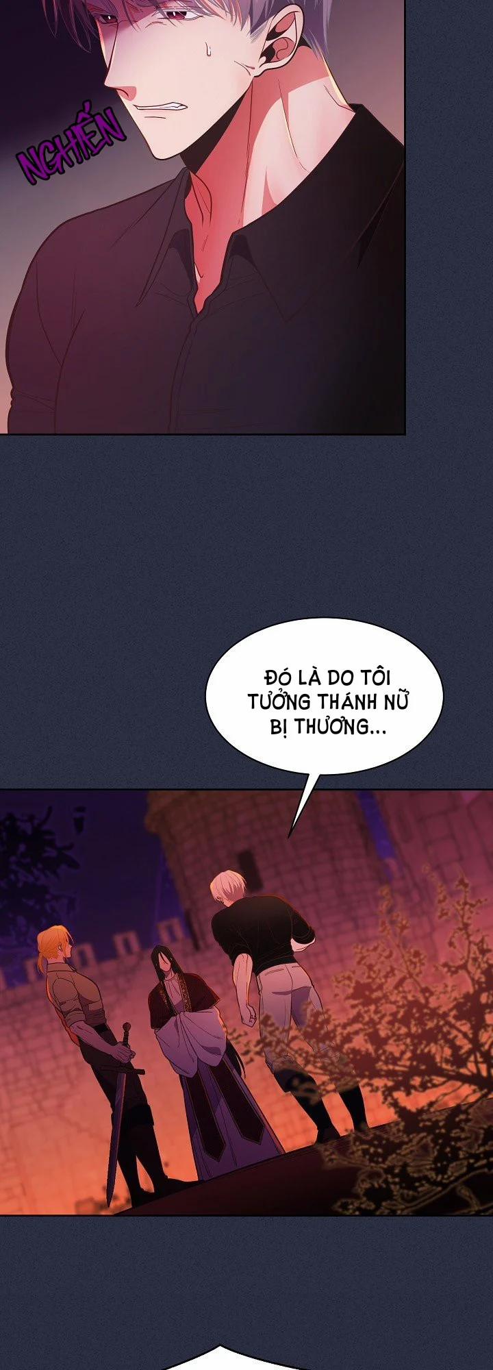 [18+] Đêm Bí Mật Của Thánh Nữ Bị Giam Cầm 16 trang 17