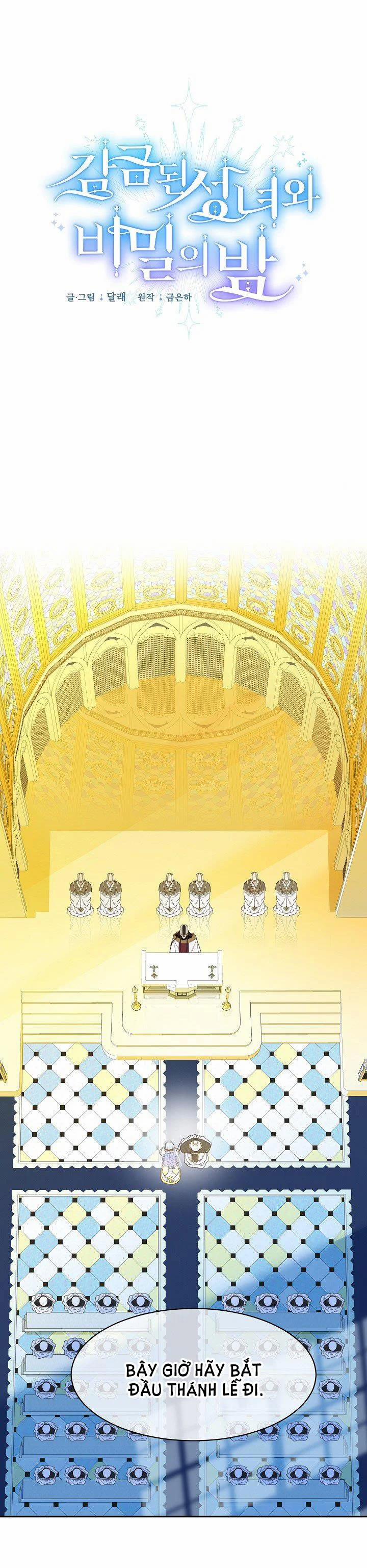 [18+] Đêm Bí Mật Của Thánh Nữ Bị Giam Cầm 8.1 trang 0