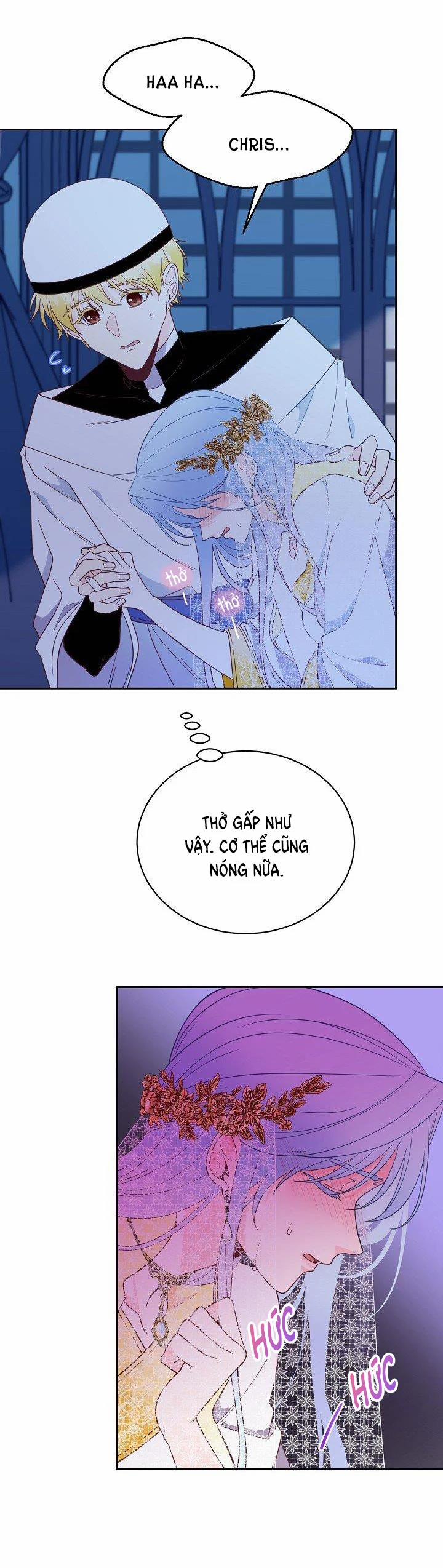 [18+] Đêm Bí Mật Của Thánh Nữ Bị Giam Cầm 8.2 trang 8