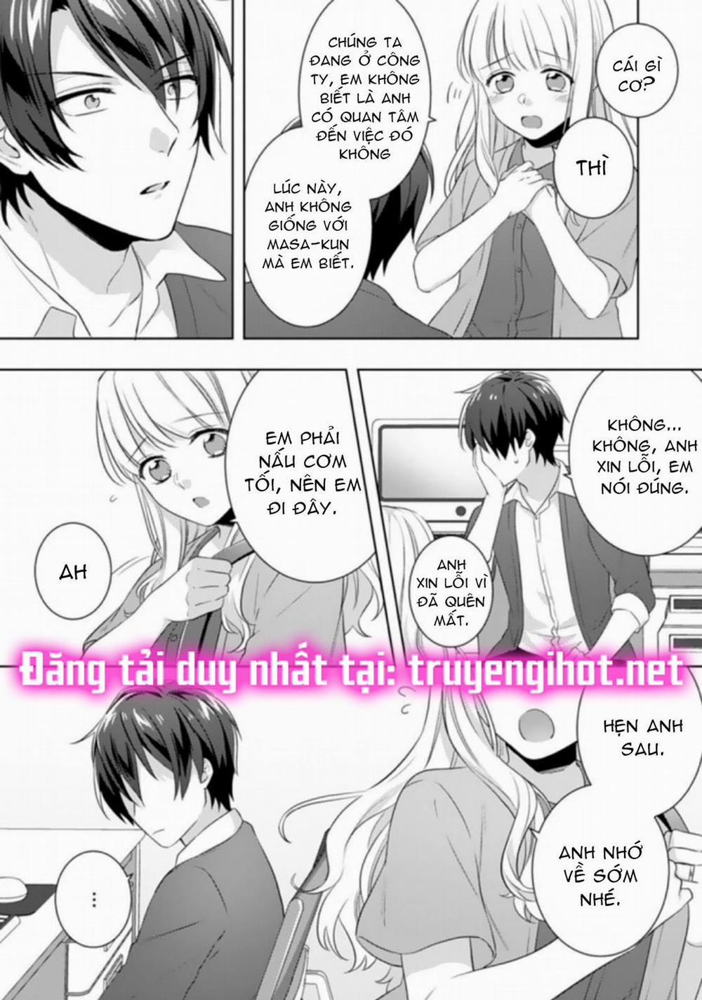 (18+)Ecchi Bị Cấm Cho Đến Khi Kết Hôn!? Câu Chuyện Về Hai Người Và Đêm Đầu Tiên Mong Đợi 3.2 trang 3