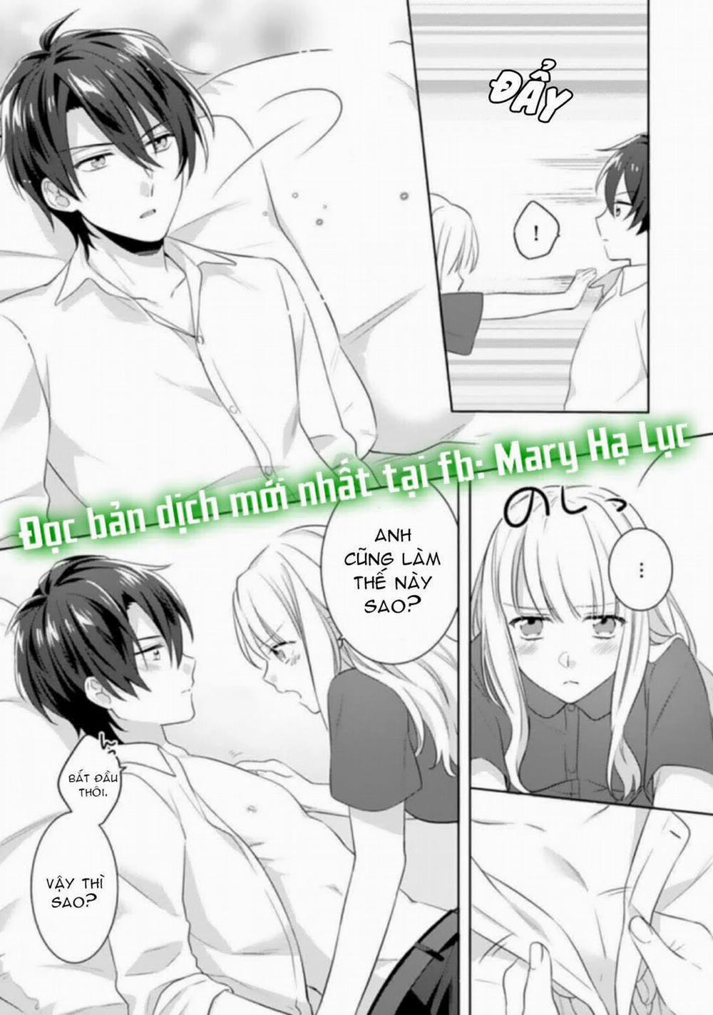 (18+)Ecchi Bị Cấm Cho Đến Khi Kết Hôn!? Câu Chuyện Về Hai Người Và Đêm Đầu Tiên Mong Đợi 3.3 trang 2