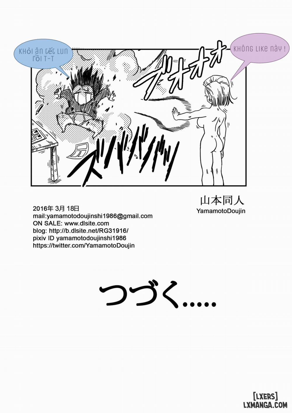 18-gou to Mister Satan!! Seiteki Sentou! Oneshot trang 14