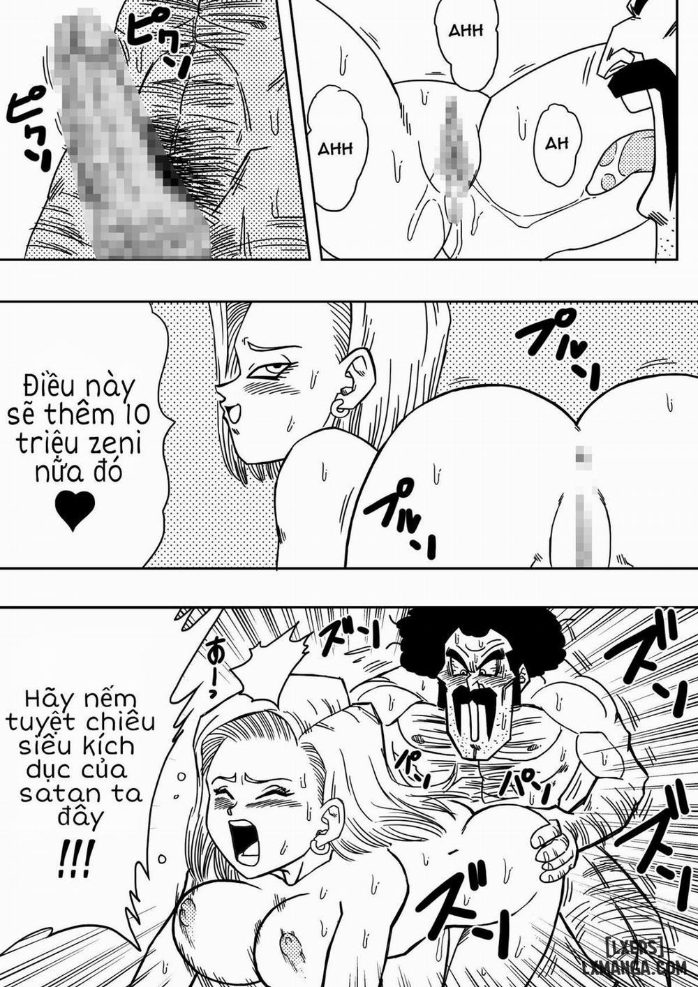 18-gou to Mister Satan!! Seiteki Sentou! Oneshot trang 8