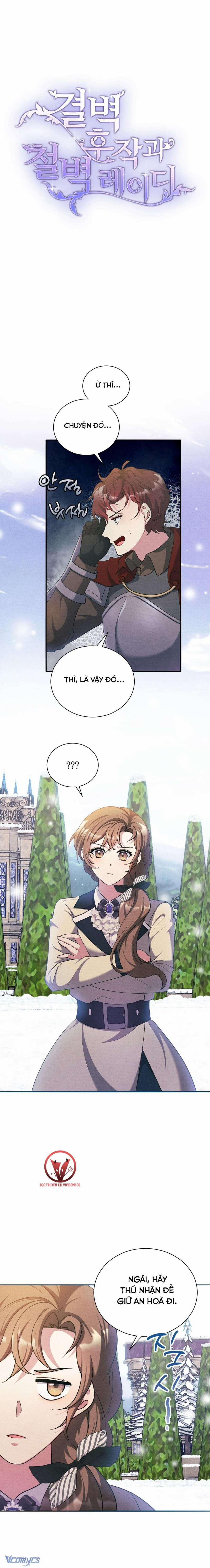 [18+] Hầu Tước Chính Trực Và Quý Cô Kiên Định 22 trang 1