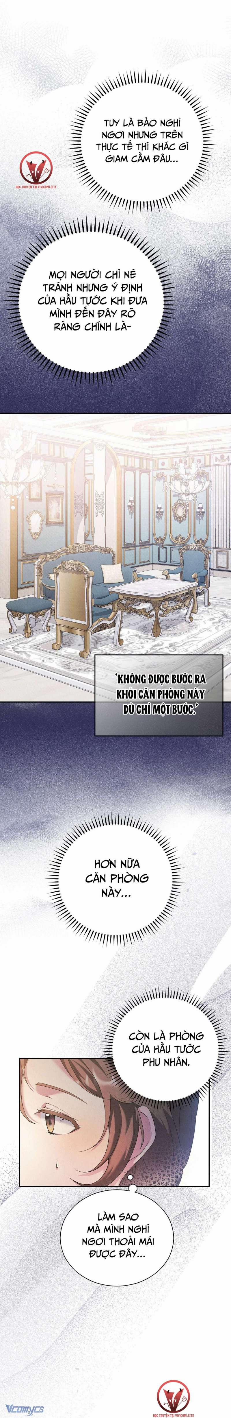 [18+] Hầu Tước Chính Trực Và Quý Cô Kiên Định 7 trang 4