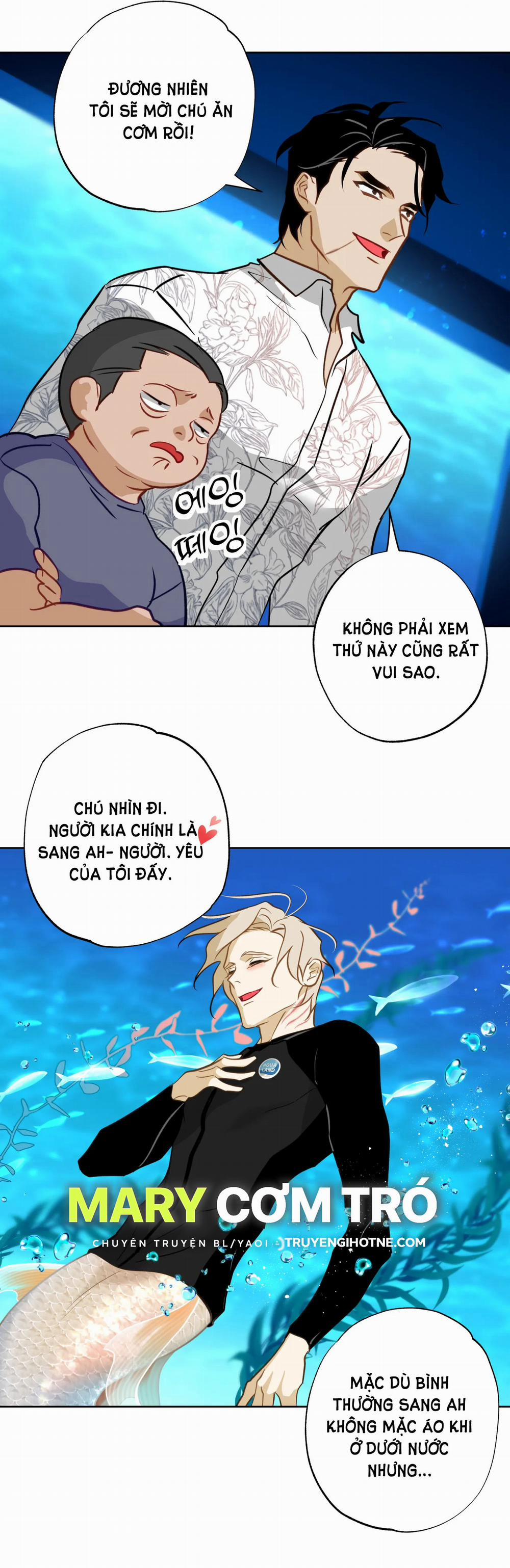 [18+] Mối Tình Đầu Của Chủ Quán Hải Sản Là Người Cá 11.2 trang 12