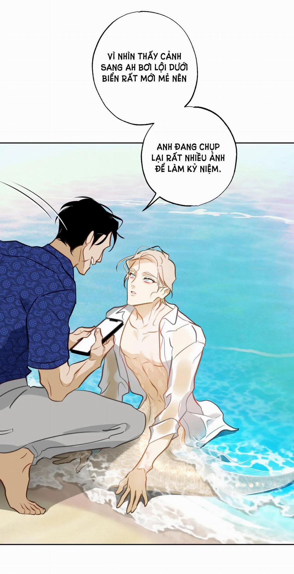 [18+] Mối Tình Đầu Của Chủ Quán Hải Sản Là Người Cá 14.1 trang 11