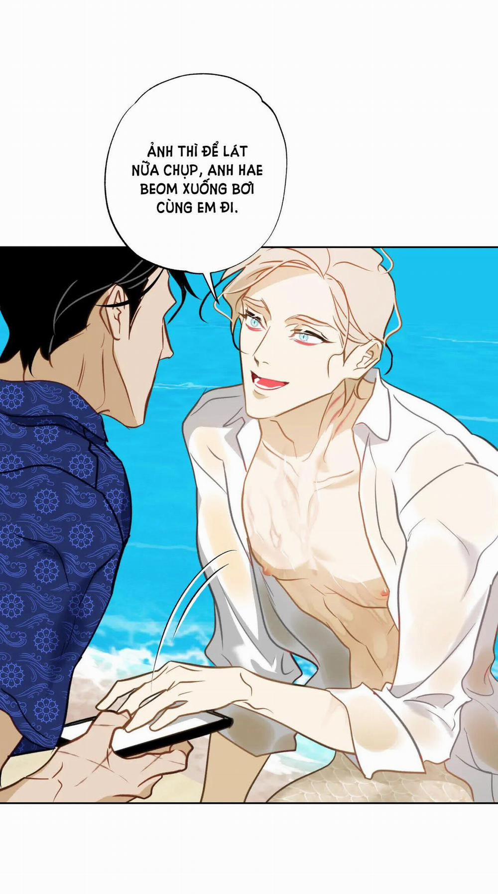 [18+] Mối Tình Đầu Của Chủ Quán Hải Sản Là Người Cá 14.1 trang 16