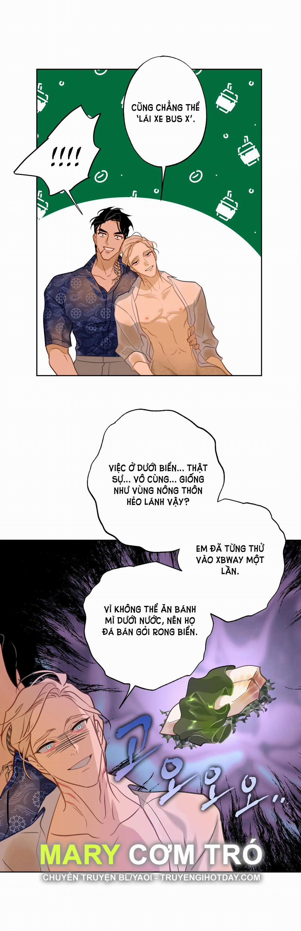 [18+] Mối Tình Đầu Của Chủ Quán Hải Sản Là Người Cá 14.2 trang 8