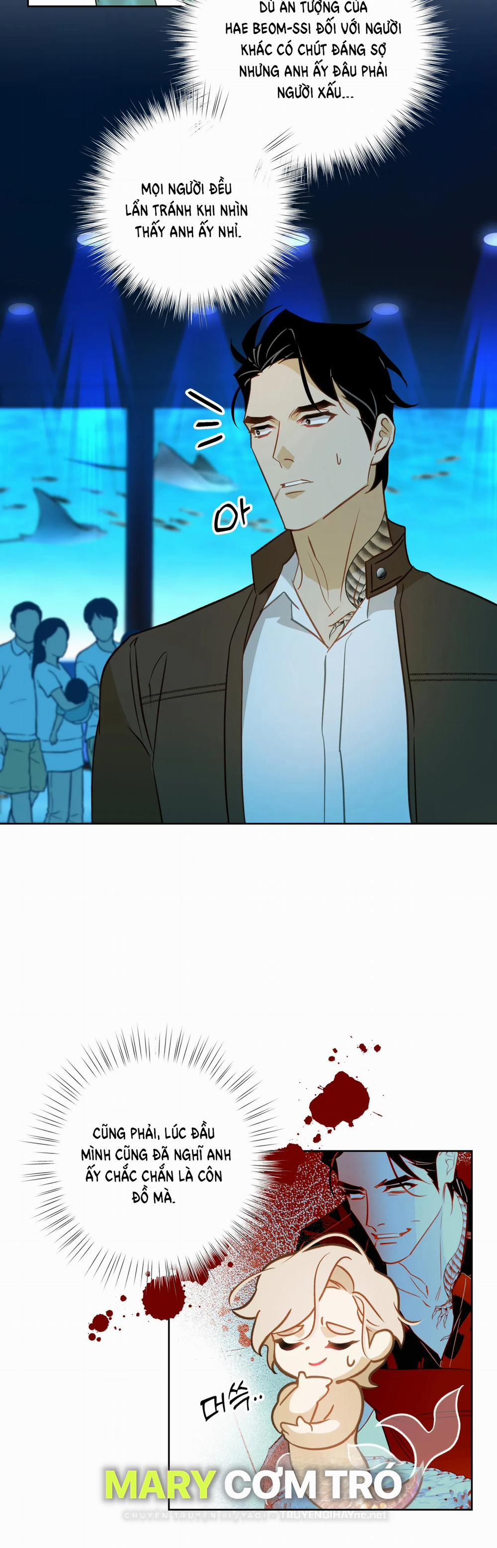 [18+] Mối Tình Đầu Của Chủ Quán Hải Sản Là Người Cá 5.1 trang 8