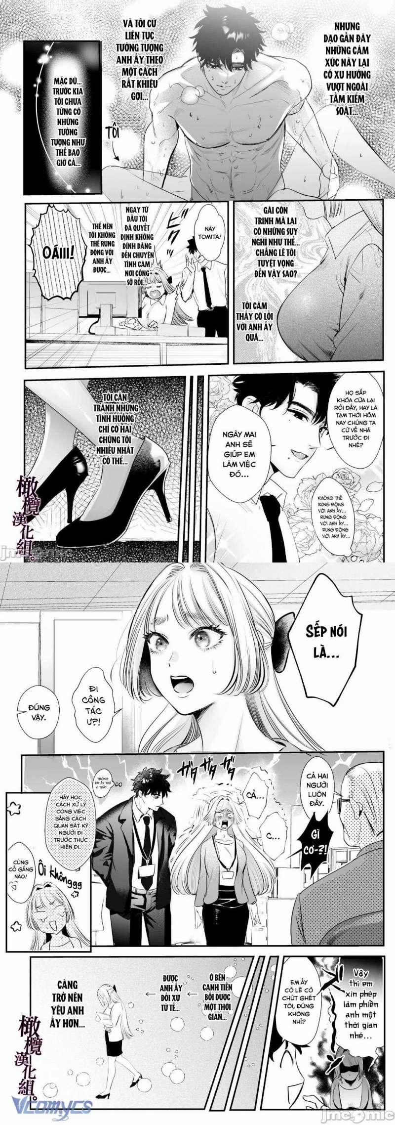 [18+] Một Mình Với Tiền Bối Trong Đêm Bão~ 1 trang 5