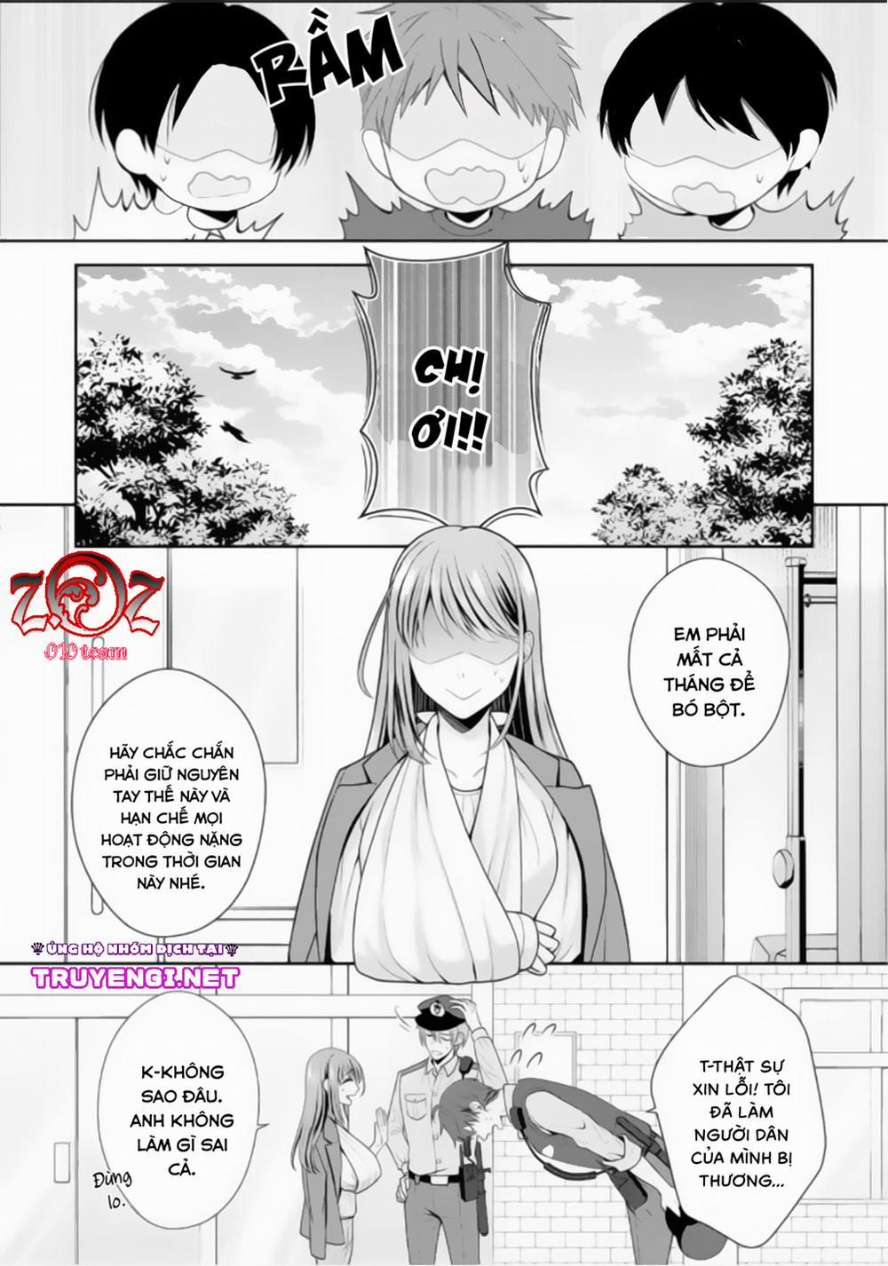 (18+) Ngài Cảnh Sát, Thật Là Thú Tính! 1 trang 6