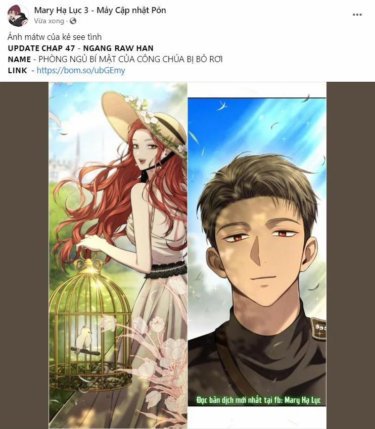 [18+] Phòng Ngủ Bí Mật Của Công Chúa Bị Bỏ Rơi 47.2 trang 56