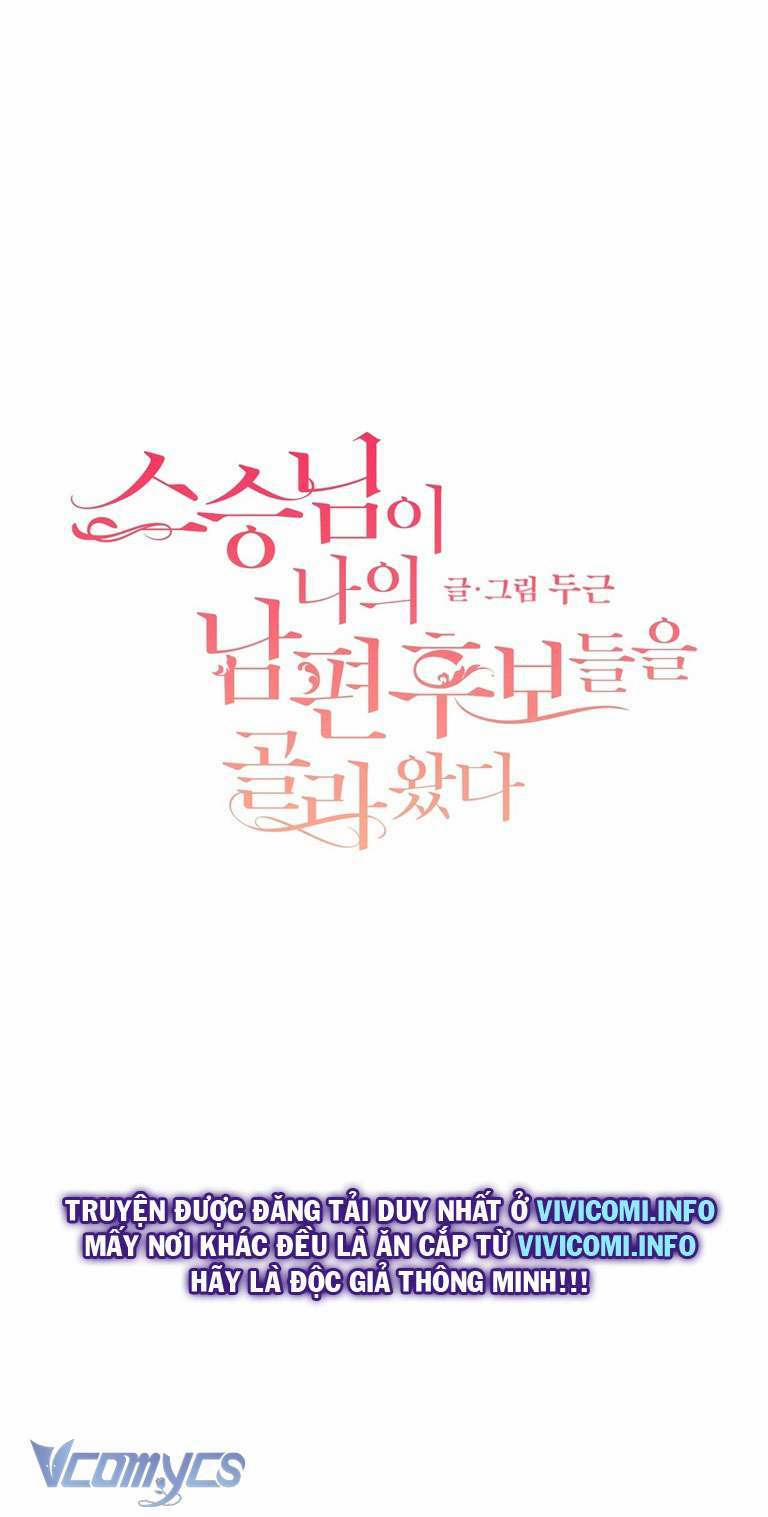 [18+] Sư Phụ Chọn Ứng Cử Viên Làm Chồng Cho Tôi 71 trang 1