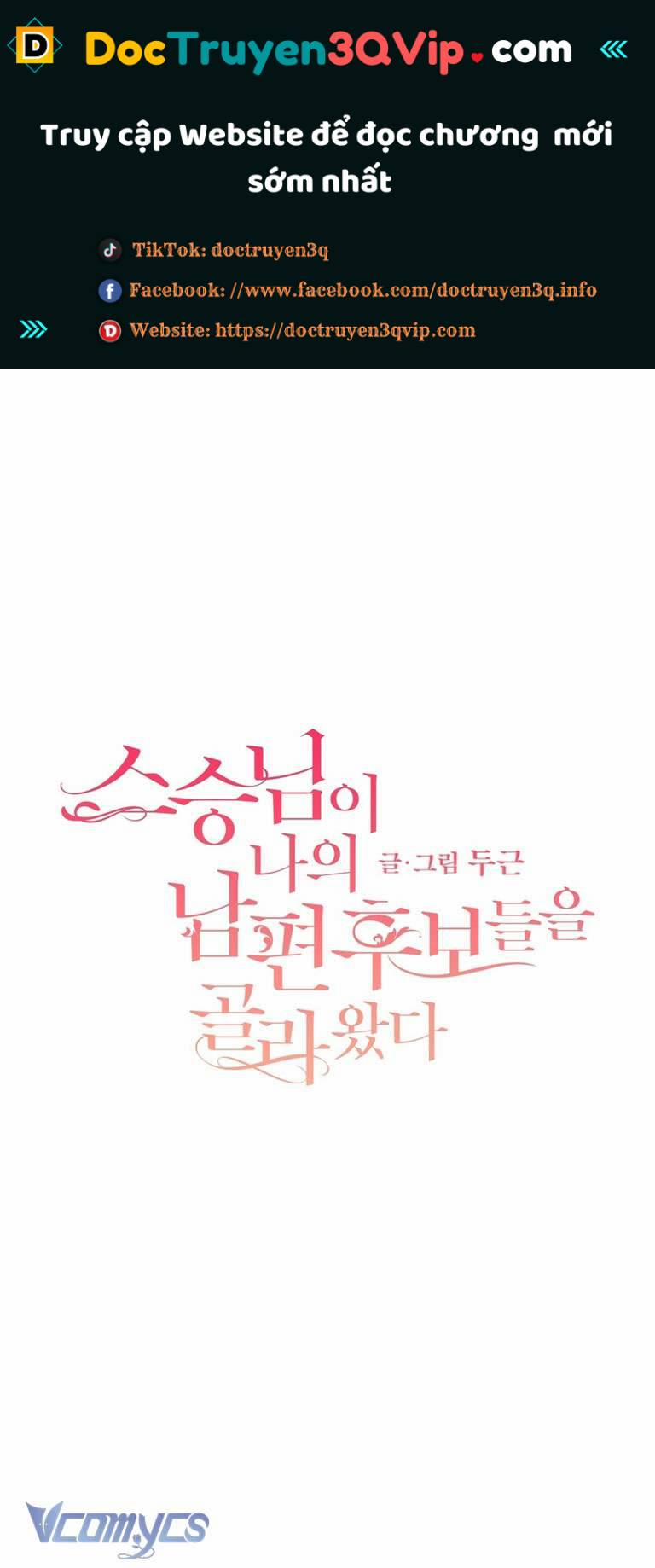 [18+] Sư Phụ Chọn Ứng Cử Viên Làm Chồng Cho Tôi 9 trang 0