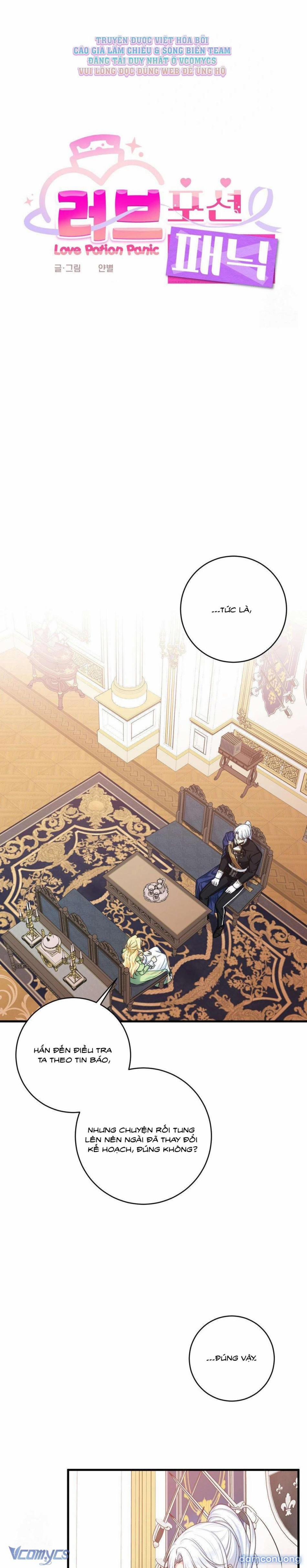 [18+] Tình Dược Hỗn Loạn 17 trang 3