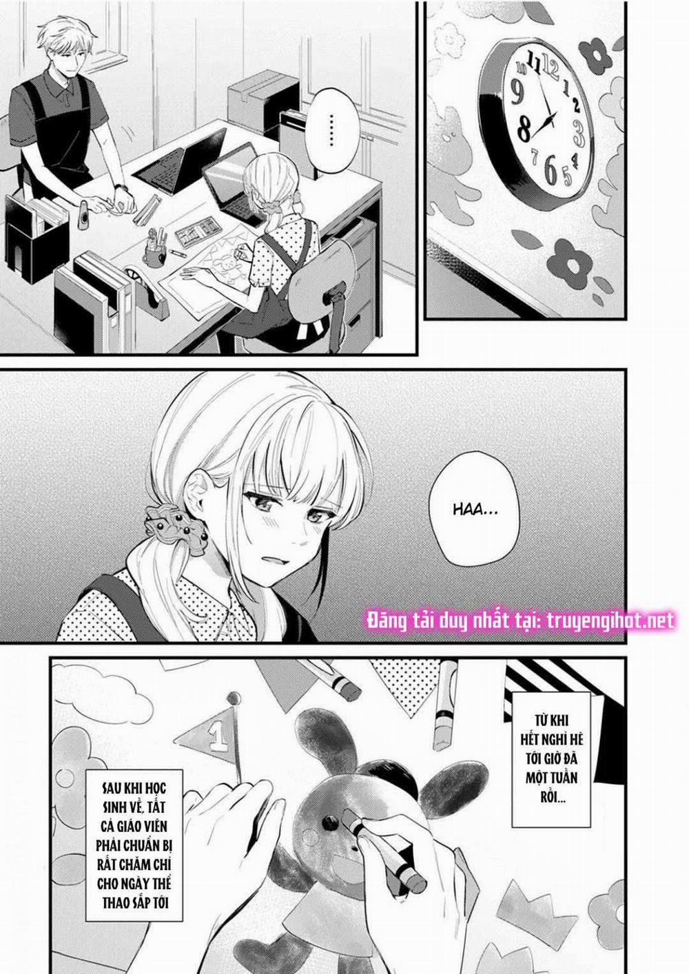 [ 18+] Tôi Bị Phụ Huynh Của Một Đứa Nhóc Mẫu Giáo Ôm Hôn 5 trang 3