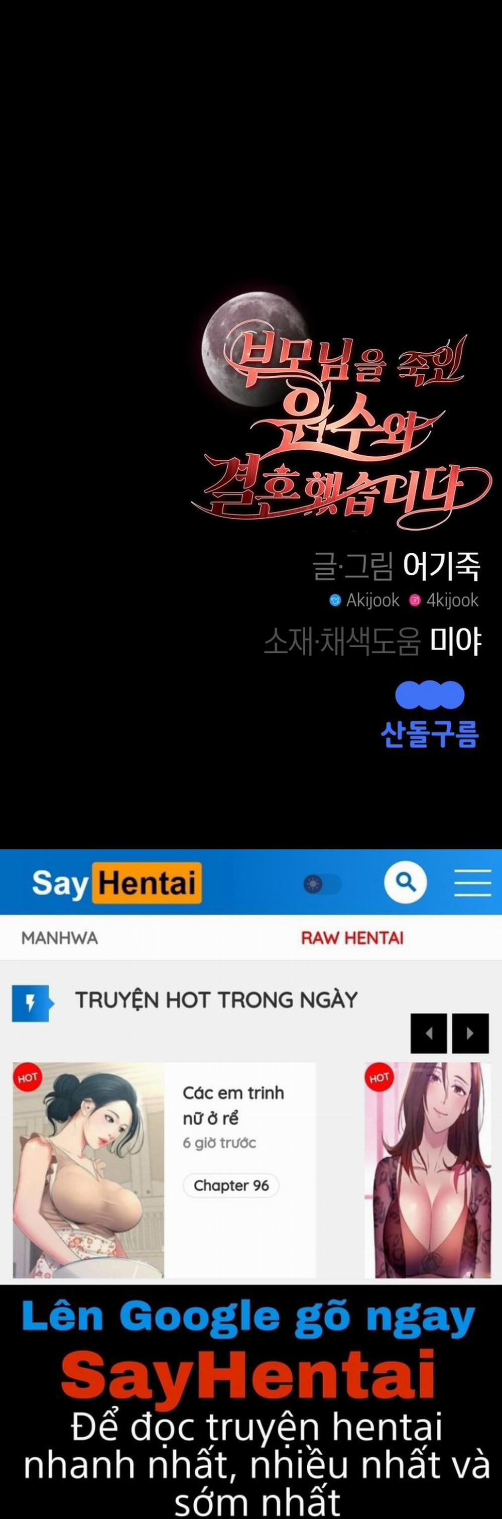 [18+] Tôi Đã Kết Hôn Với Kẻ Thù Giết Cha Mẹ 14.2 trang 59