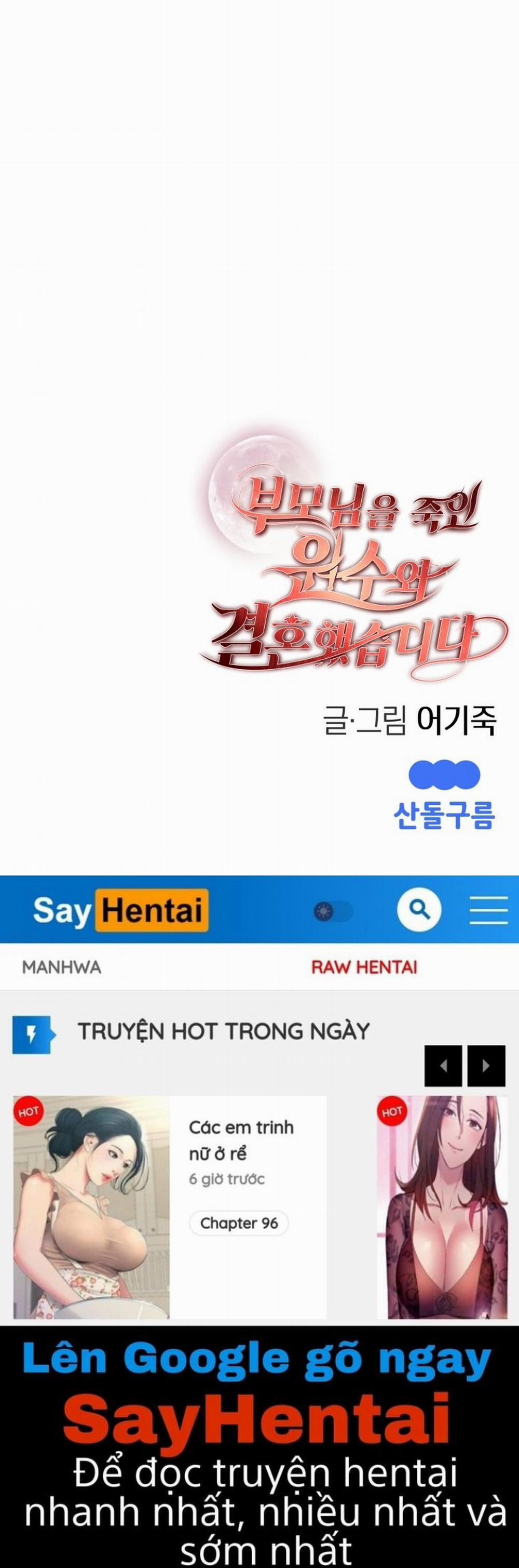 [18+] Tôi Đã Kết Hôn Với Kẻ Thù Giết Cha Mẹ 6.2 trang 36