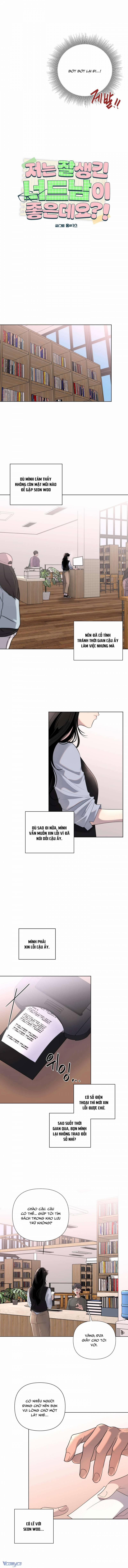 [18+] Tôi Thích Anh Chàng Mọt Sách Đẹp Trai?! 6 trang 4