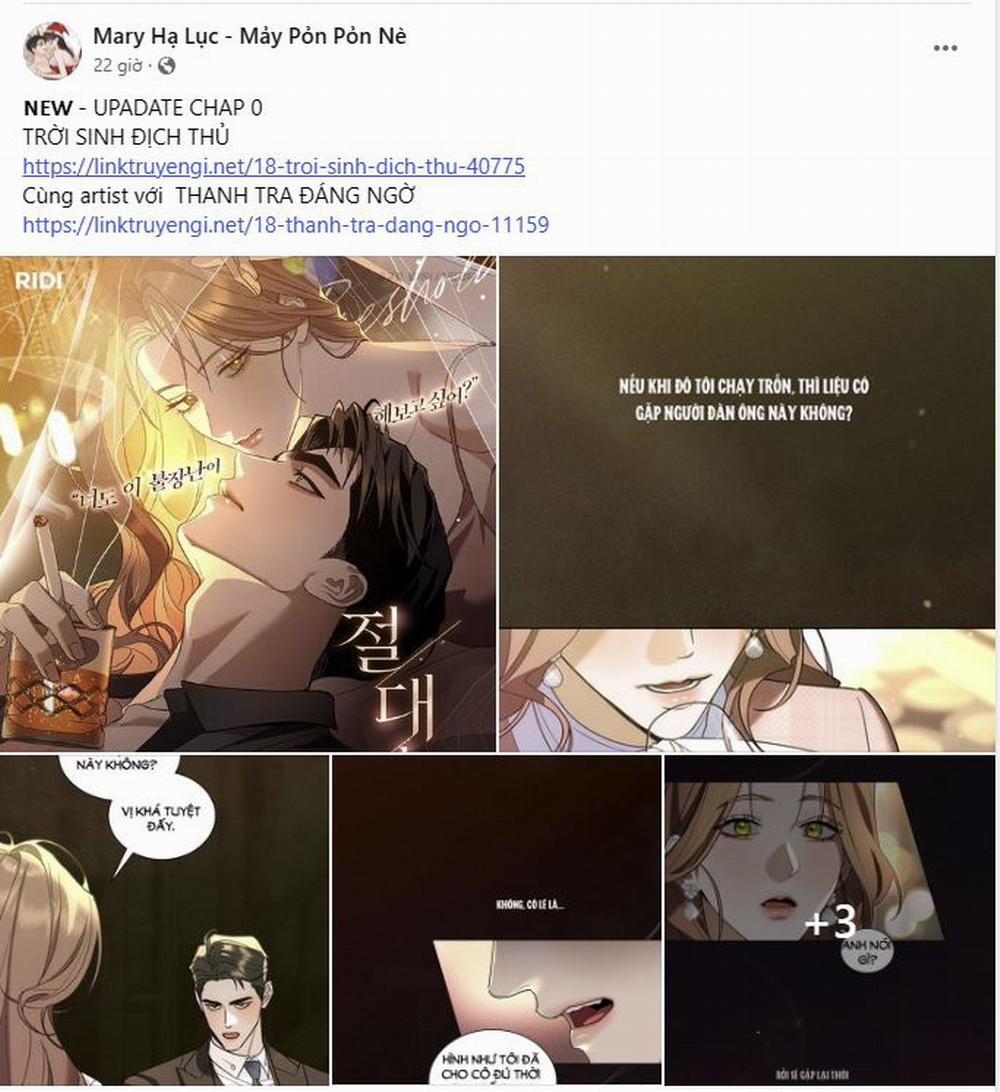 [18+] Trời Sinh Địch Thủ 8.1 trang 9