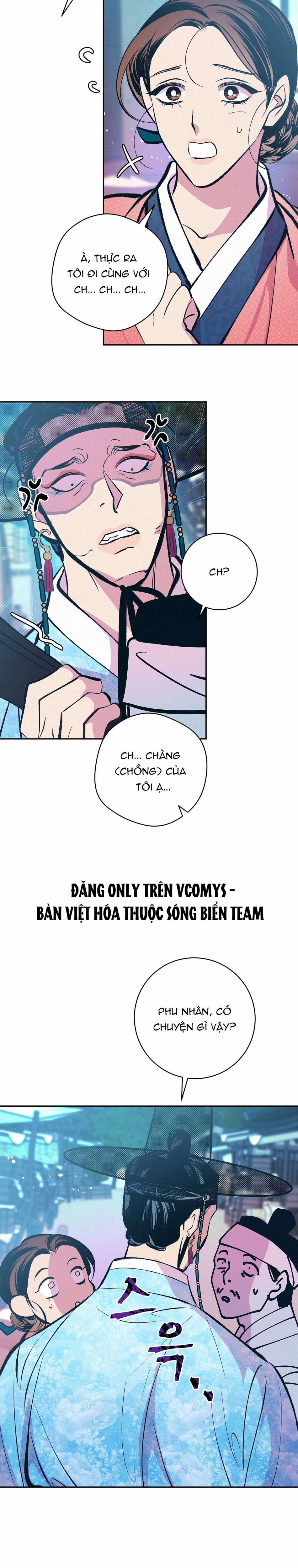 [ 18+ ] Truyện Người Góa Phụ Buộc Dải Lụa 4 trang 17