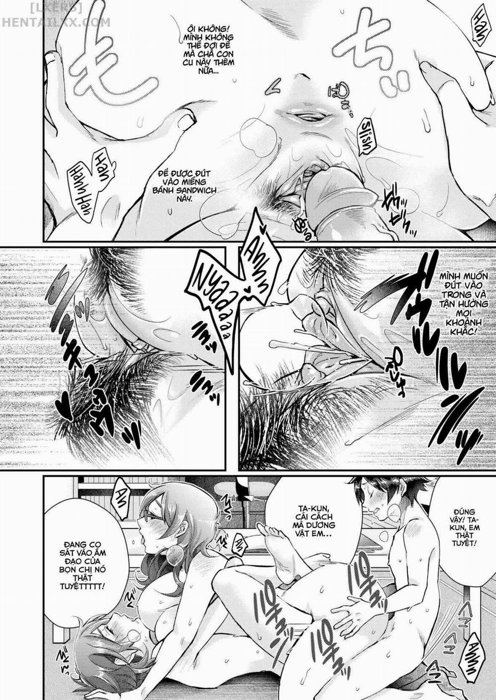 2 bà chị sinh đôi và tôi Oneshot trang 10