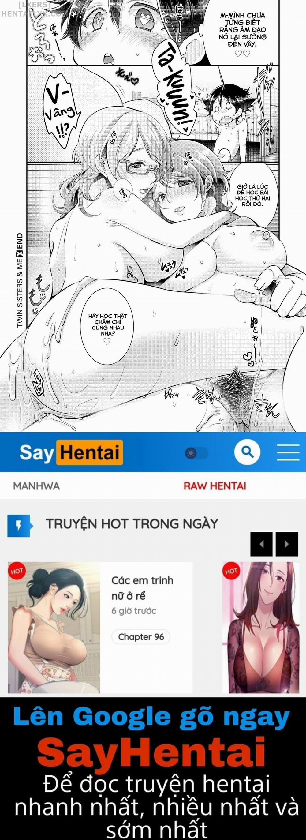 2 bà chị sinh đôi và tôi Oneshot trang 16