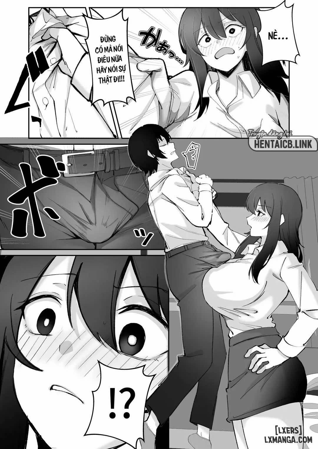 200cm Deka Hoikushi wa Bosei ga Tarinai node Boku ga Renshuudai ni naru Hanashi Oneshot trang 14