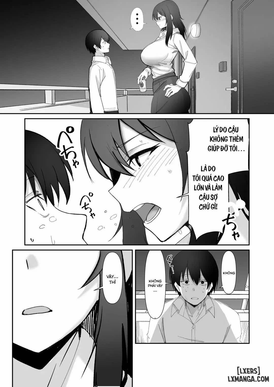 200cm Deka Hoikushi wa Bosei ga Tarinai node Boku ga Renshuudai ni naru Hanashi Oneshot trang 7