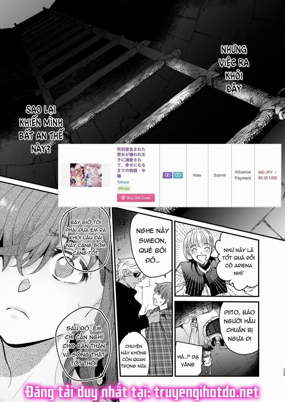 [21+] Hạt Giống Của Vương Tử Giúp Ma Nữ Thoát Khỏi Hành Quyết 19 trang 1